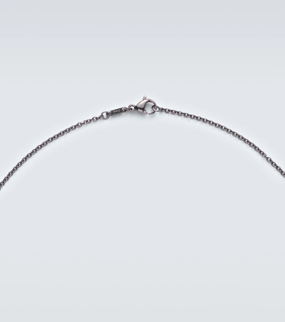 Ileana Makri - Evil Eye sterling silver pendant necklace with diamonds