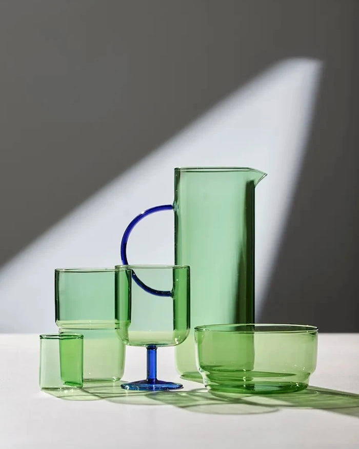 Lyngby Glas renkli cam kaseler seti 12 cm