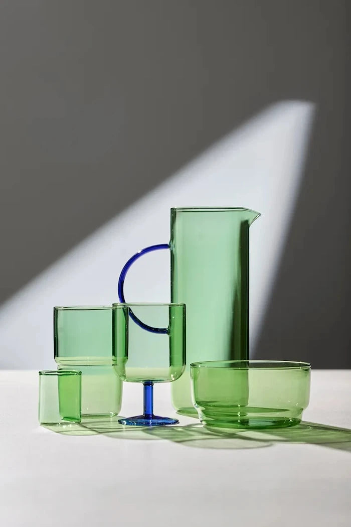 Lyngby Glas renkli cam kaseler seti 12 cm