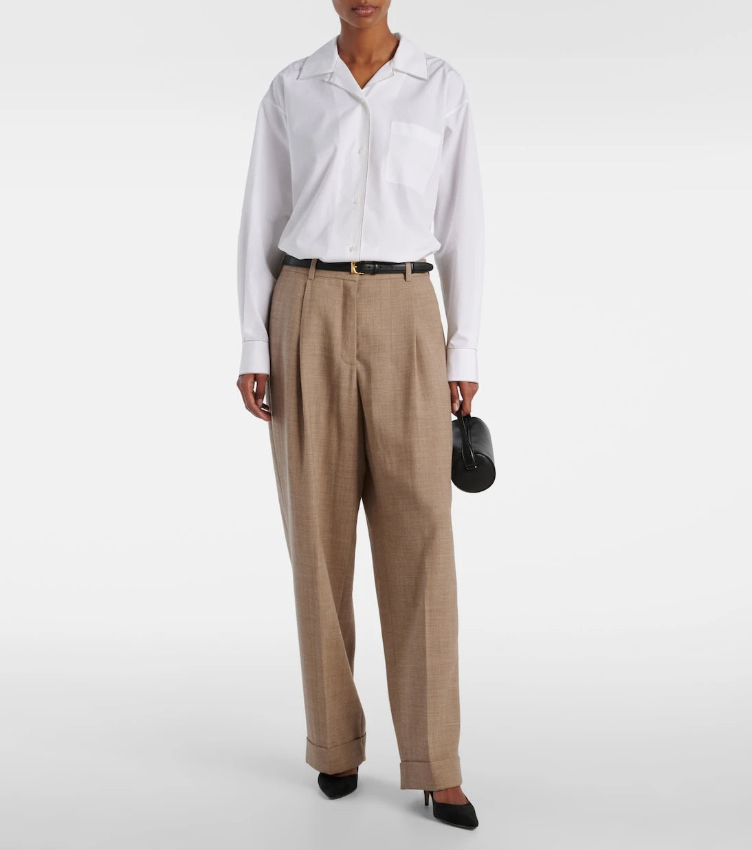 The Row - Ashlin cotton poplin shirt