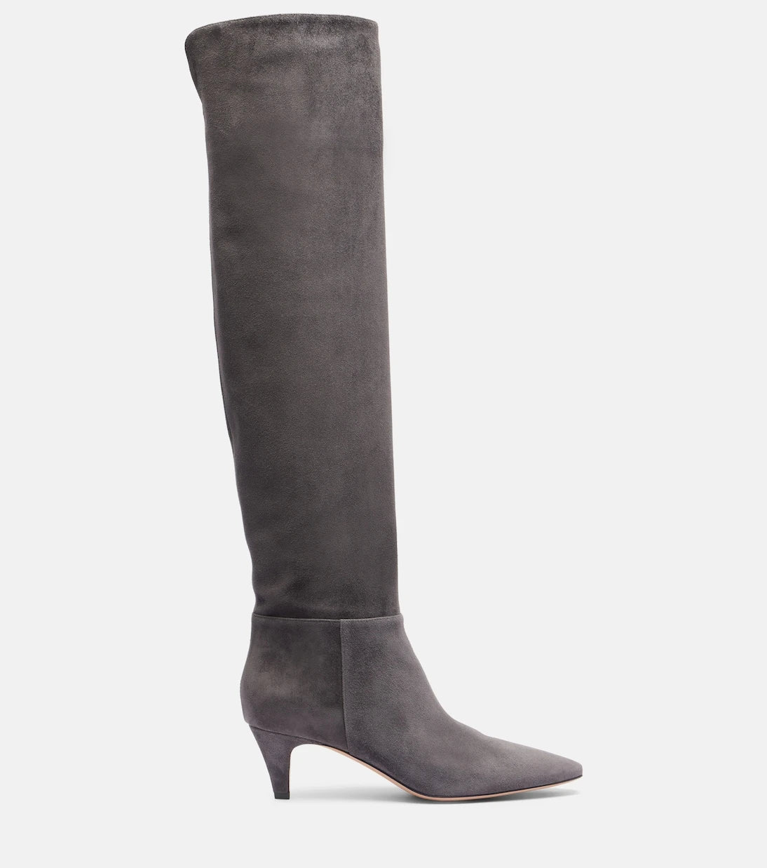 Gianvito Rossi - Elise 55 suede knee-high boots