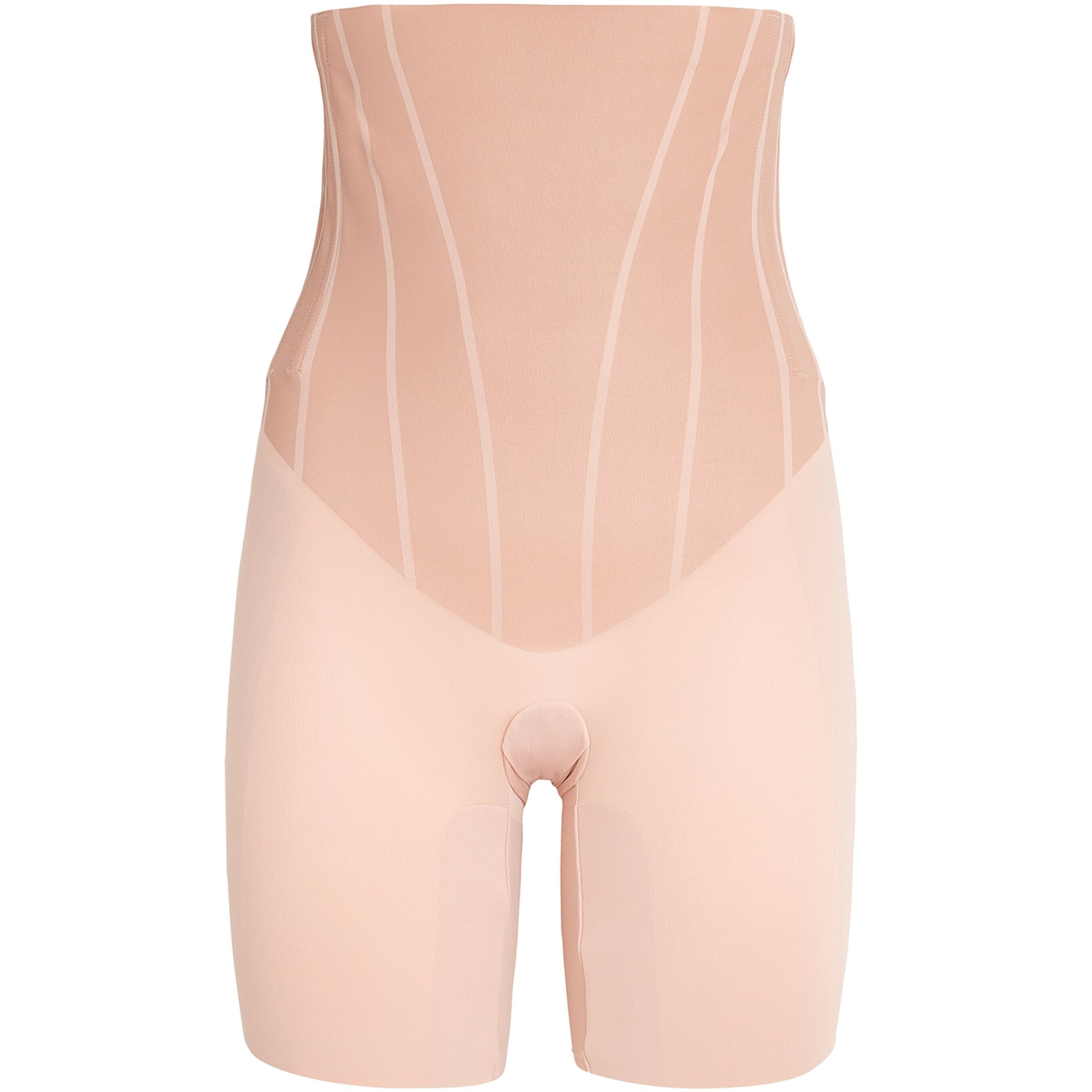 SPANX Beig SPANXsupersculpt TotalContour High-Waisted Mid-Thigh Shorts