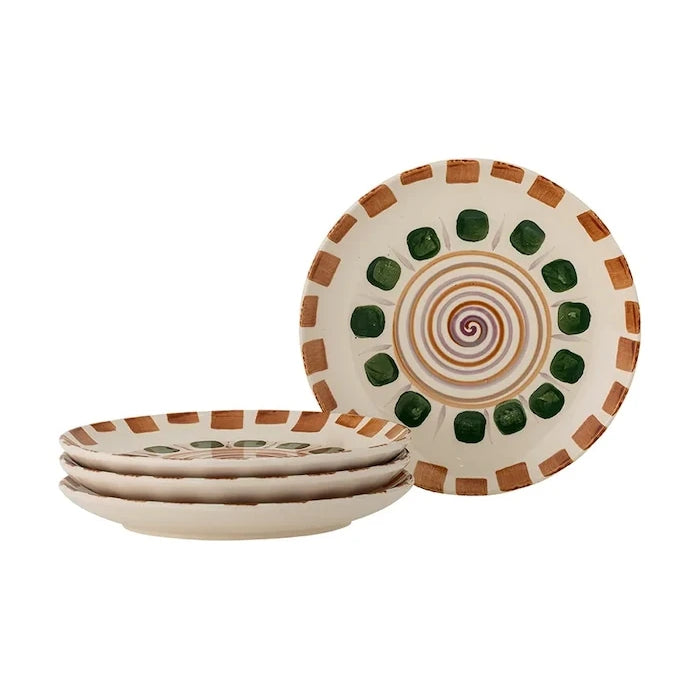 Bloomingville Shama Tatlı Tabağı Seti 20,5 x 2,5 cm (4 Parça)