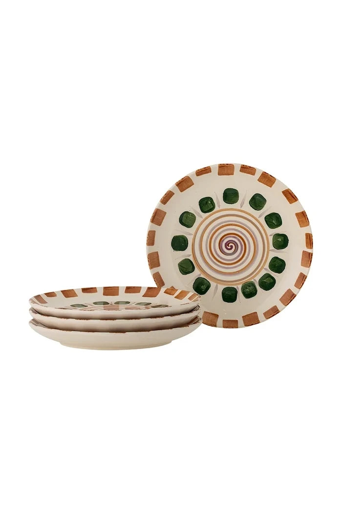 Bloomingville Shama Tatlı Tabağı Seti 20,5 x 2,5 cm (4 Parça)