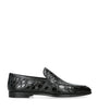 Crocodile Leather Aston Loafers