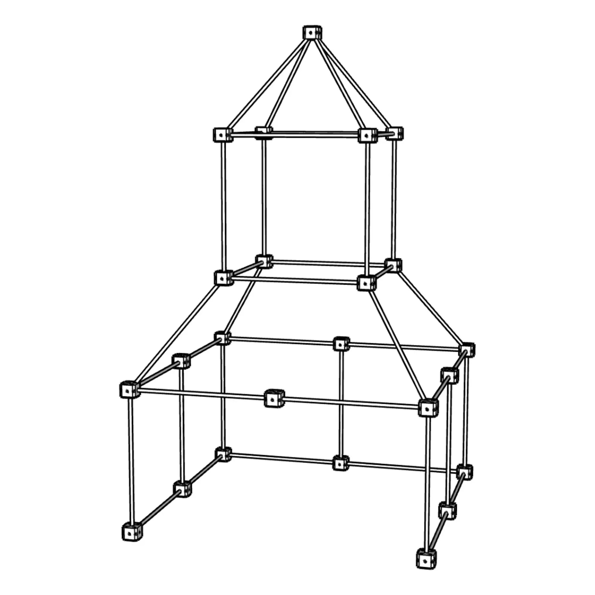 Sarbakane - Cabin to build - Squirrel Pack - 72 pieces