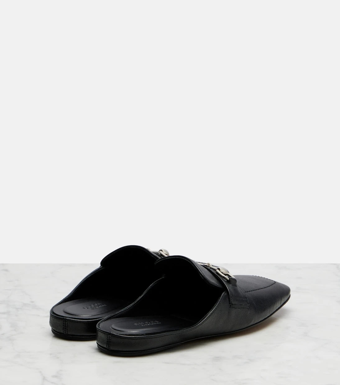 Gucci - Ragazzo Horsebit leather mules