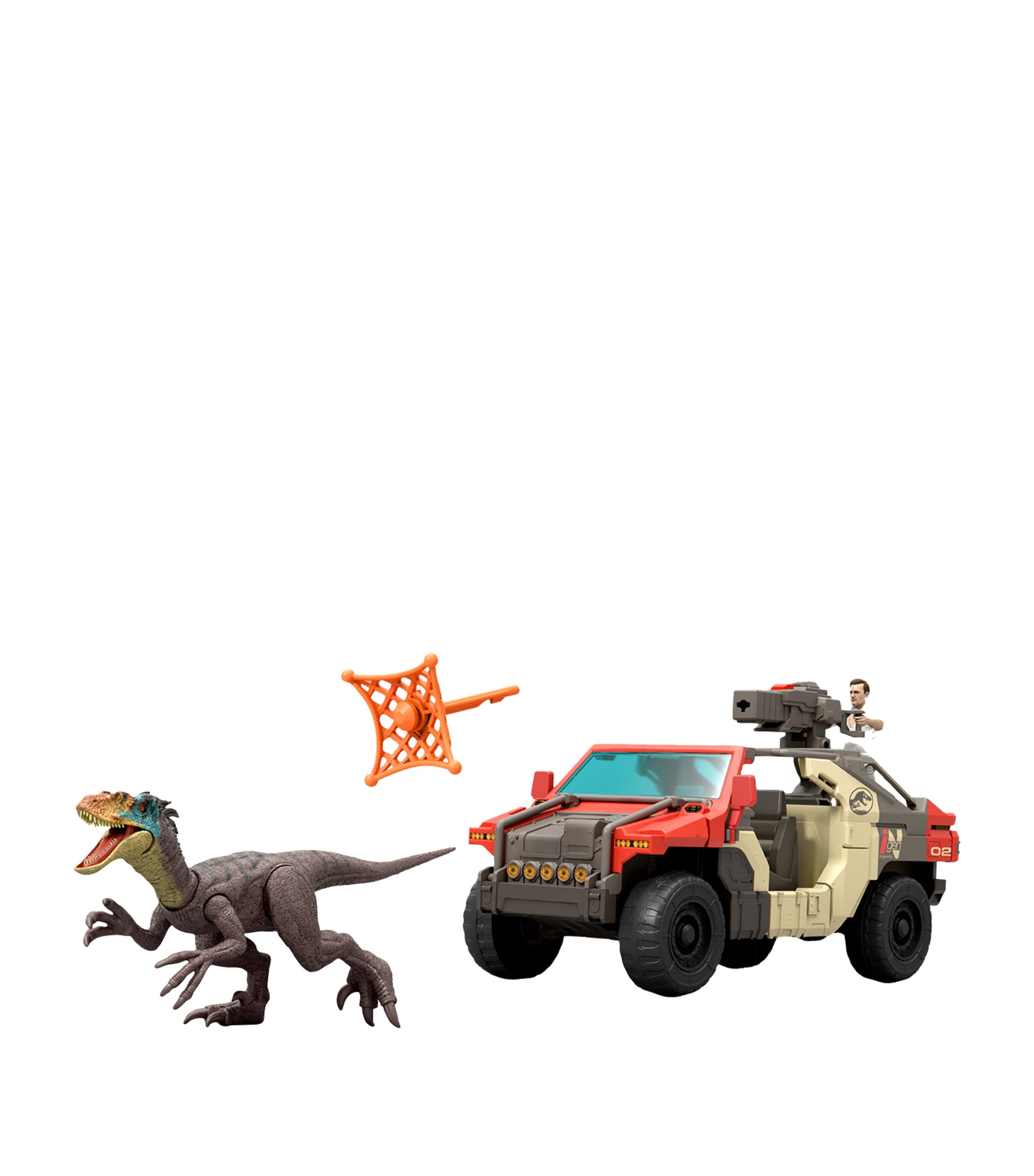 Jurassic World Launch 'N Battle Vehicle Set