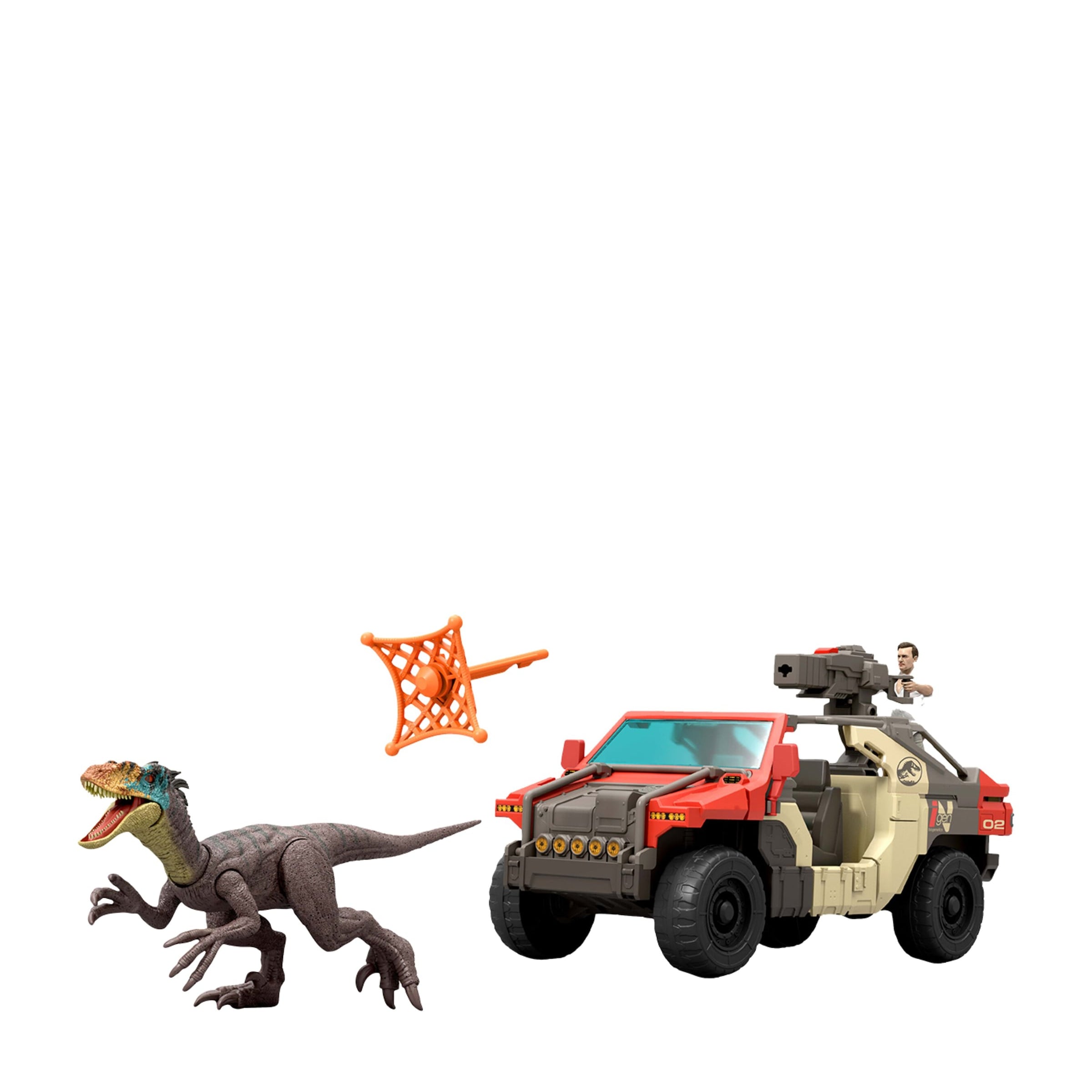 Jurassic World Launch 'N Battle Vehicle Set