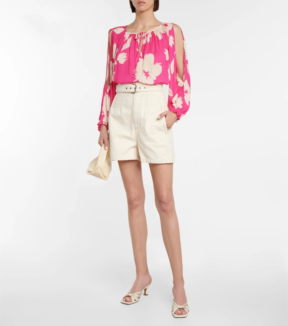 Velvet - Floral blouse
