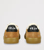Veja Beige Suede Campo Winter Low-Top Sneakers