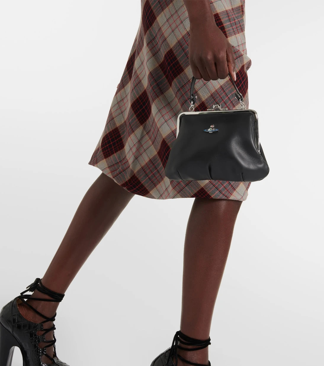 Vivienne Westwood - Granny Frame leather tote bag