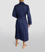 Derek Rose Satin Striped Robe