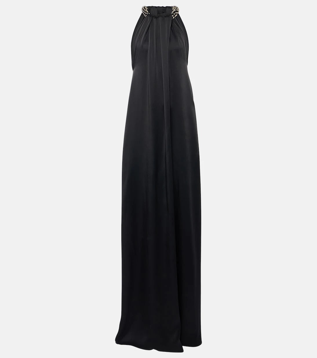 Stella McCartney - Embroidered halterneck gown