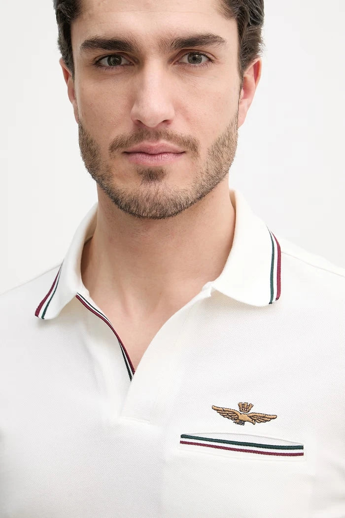 Тениска с яка Aeronautica Militare