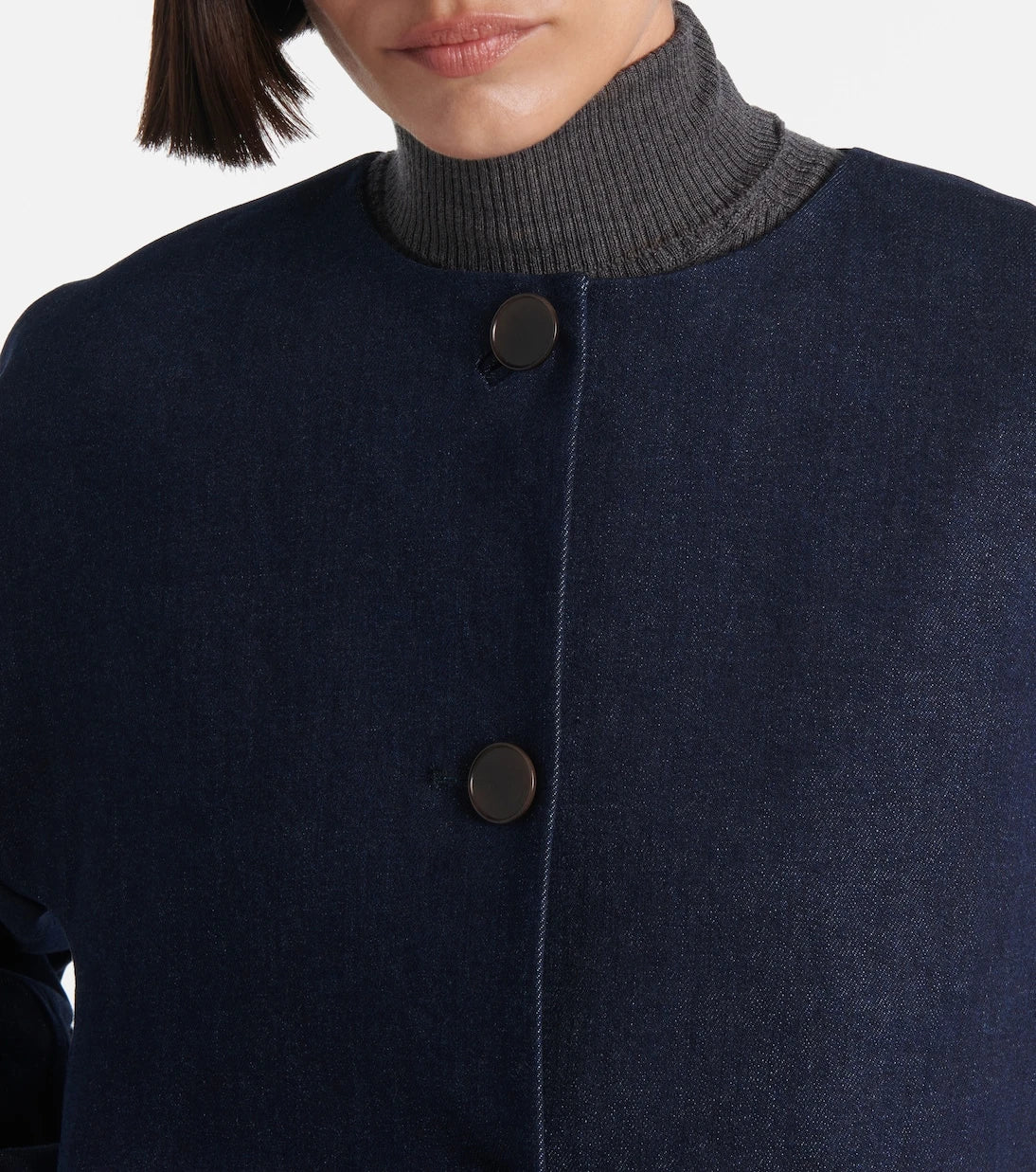 Fforme - Dev cropped denim jacket