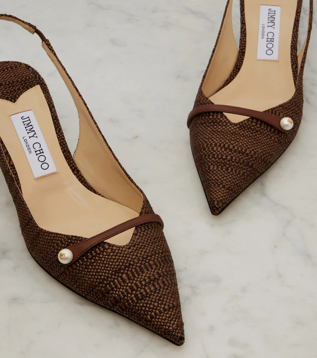Jimmy Choo - Amita slingback pumps