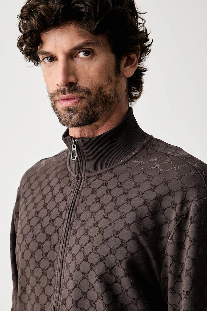 Joop! erkek pamuklu fermuarlı sweatshirt