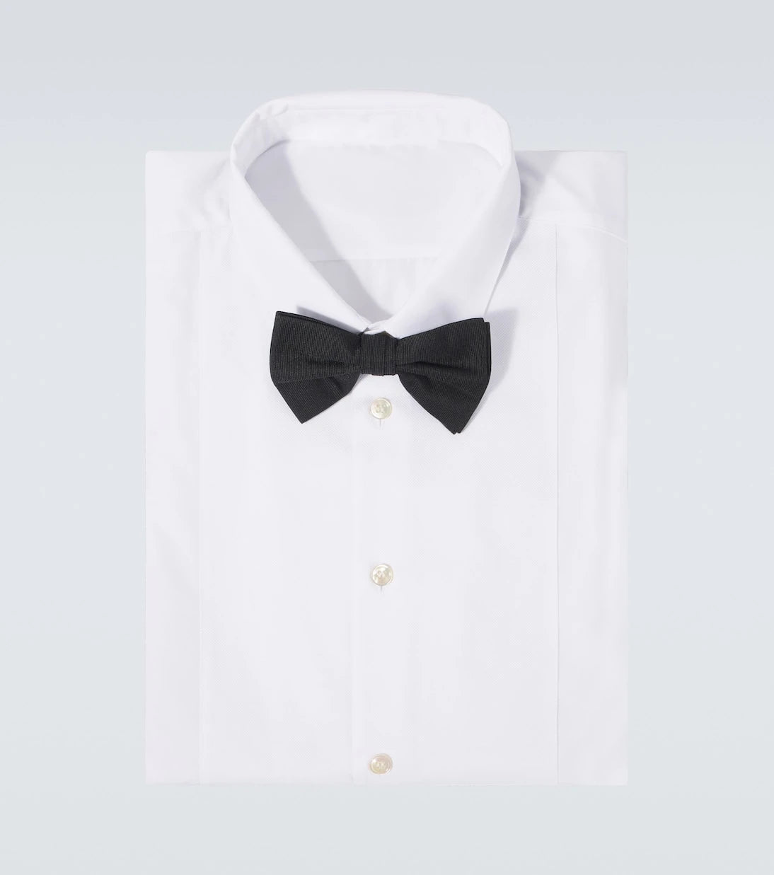 Rubinacci - Silk grosgrain bow tie