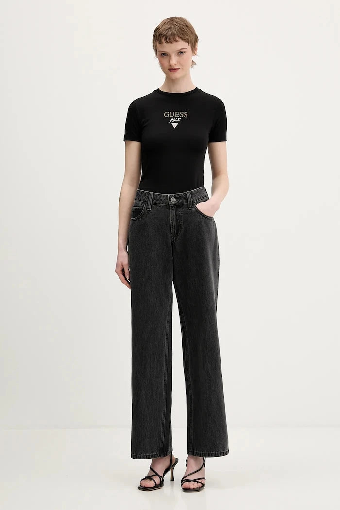 Guess Jeans kadın pamuklu tişört