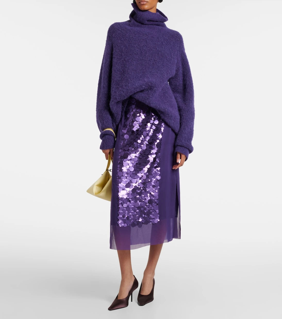 Joseph - Cambo sequined midi skirt