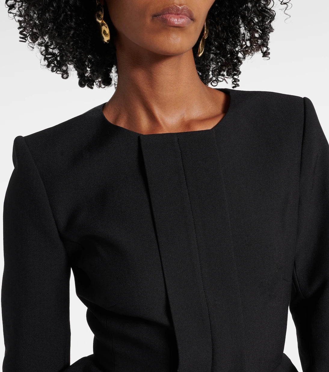 Roland Mouret - Peplum crêpe jacket