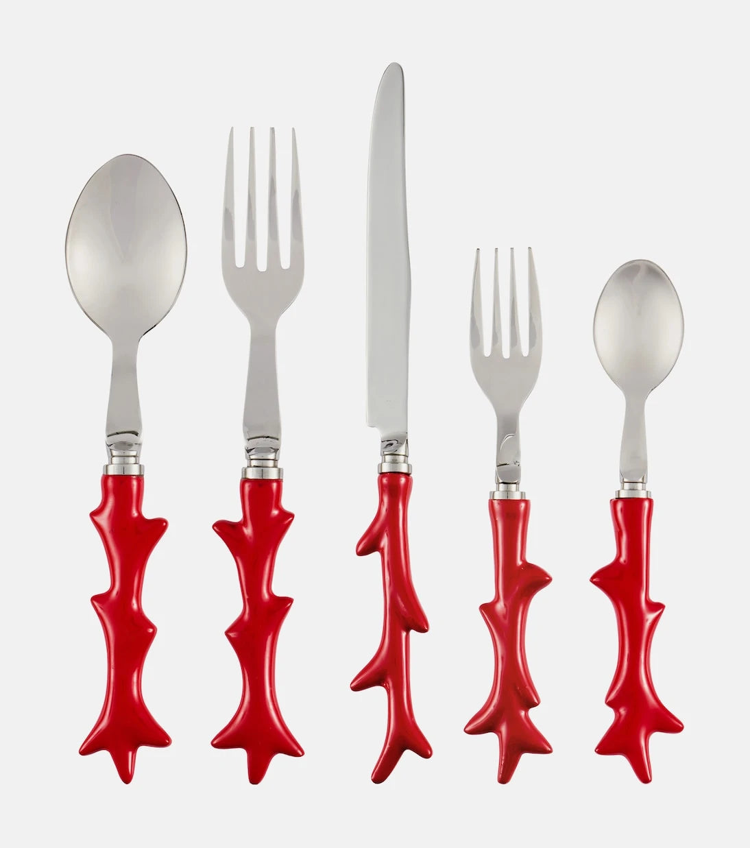 Les-Ottomans - Coral flatware set