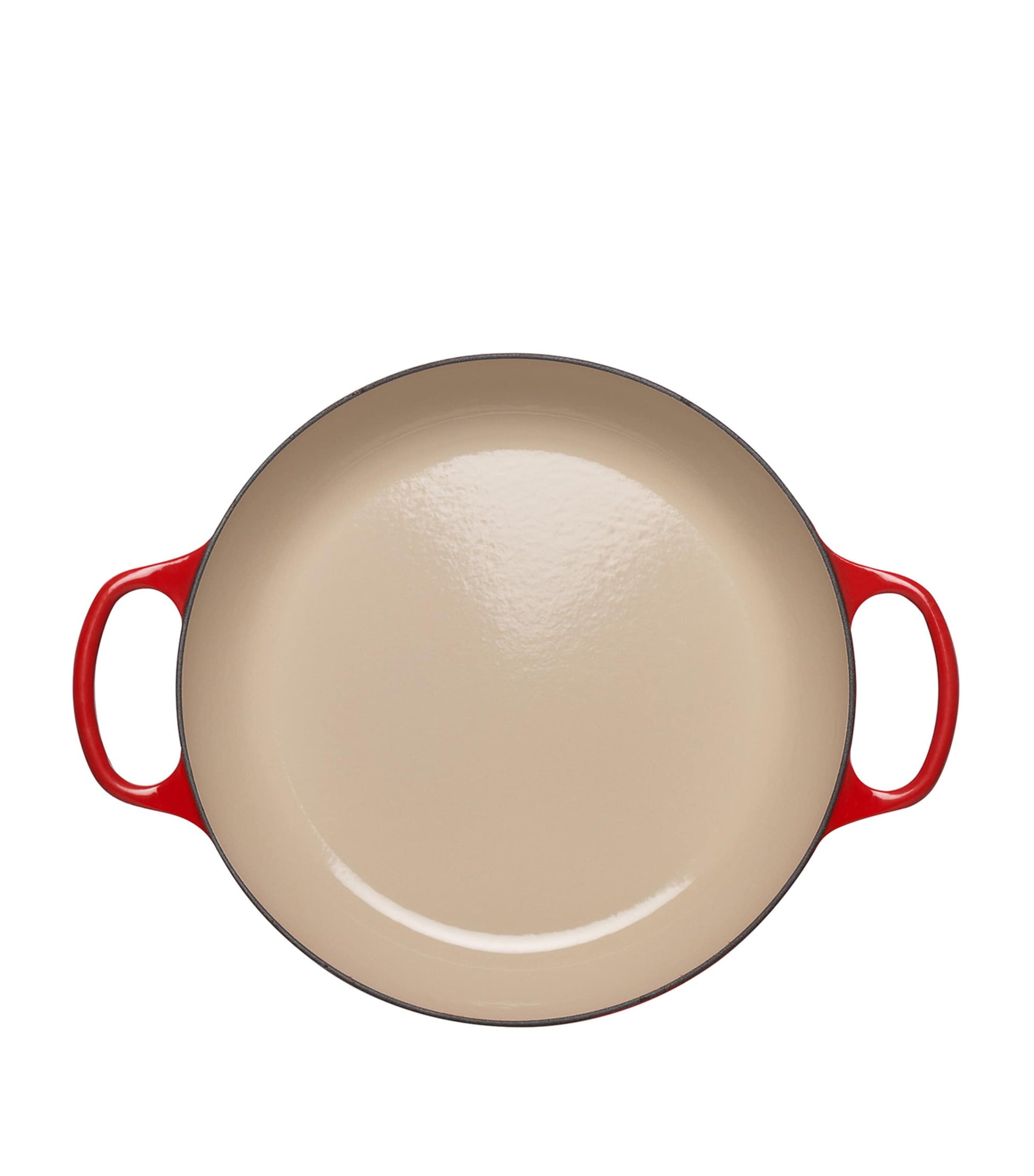 Cast Iron Shallow Round Casserole Dish (26cm)