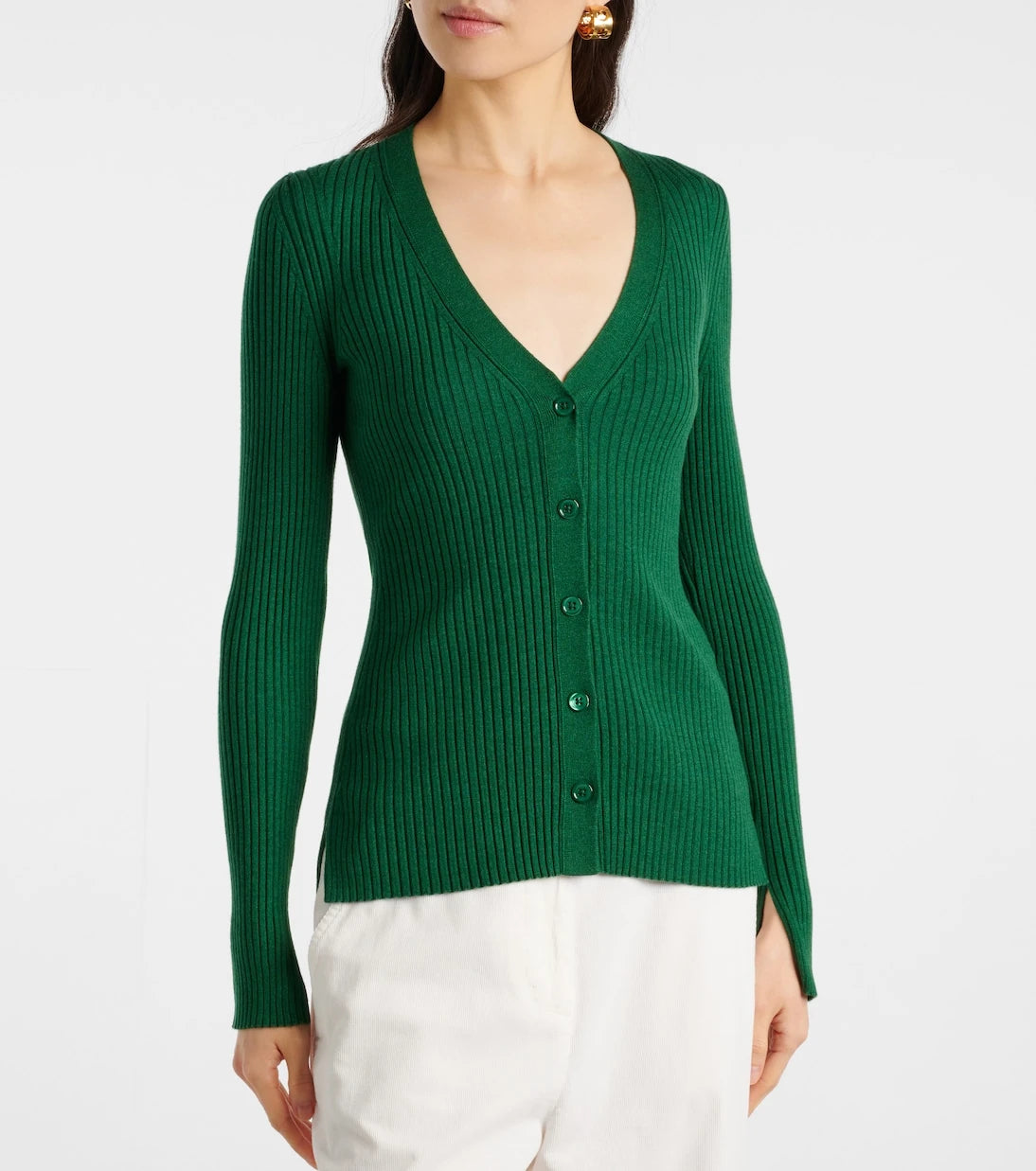 Dorothee Schumacher - Essential Ease wool and silk-blend cardigan