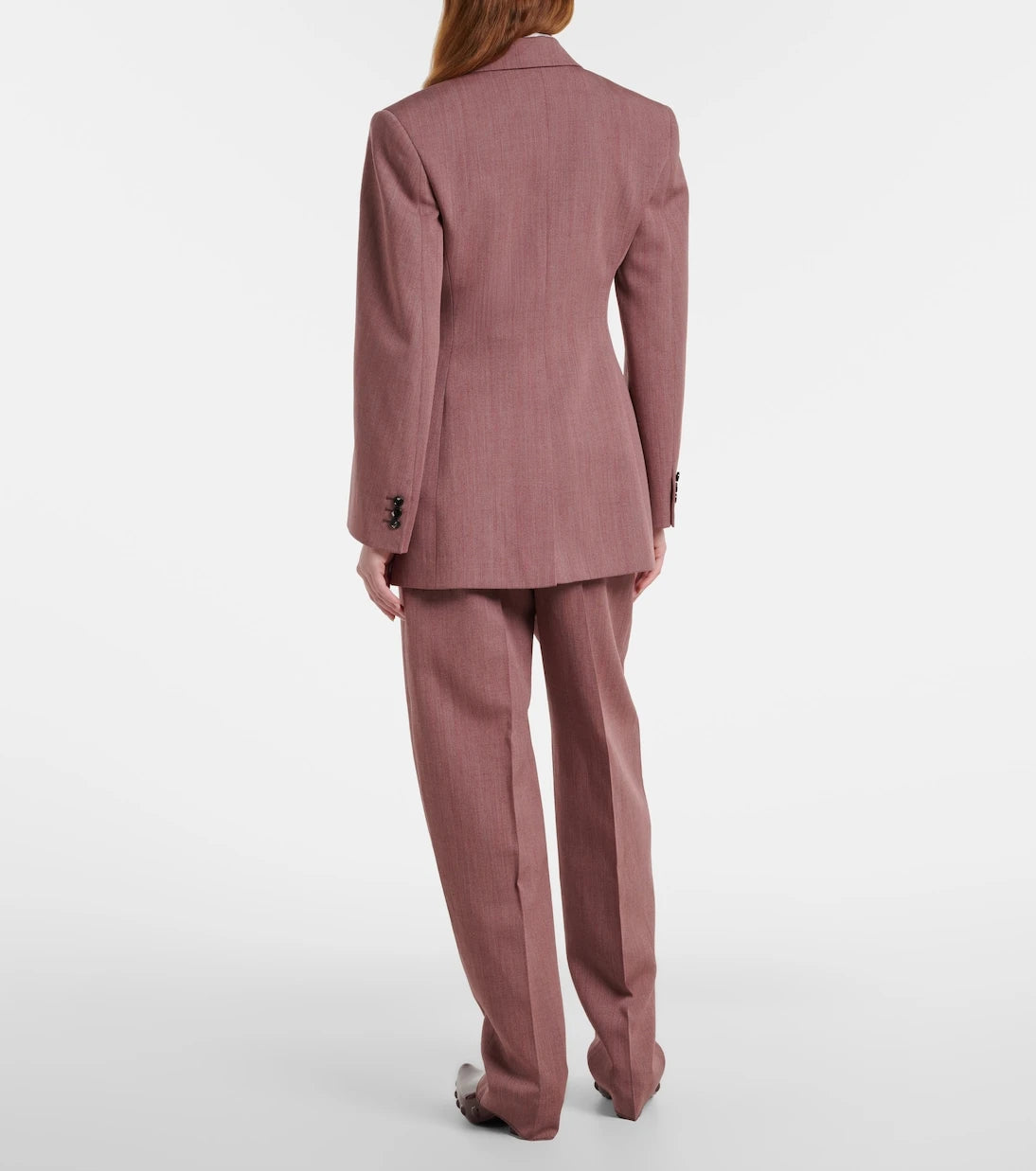 Bottega Veneta - Wool and linen-blend tapered pants