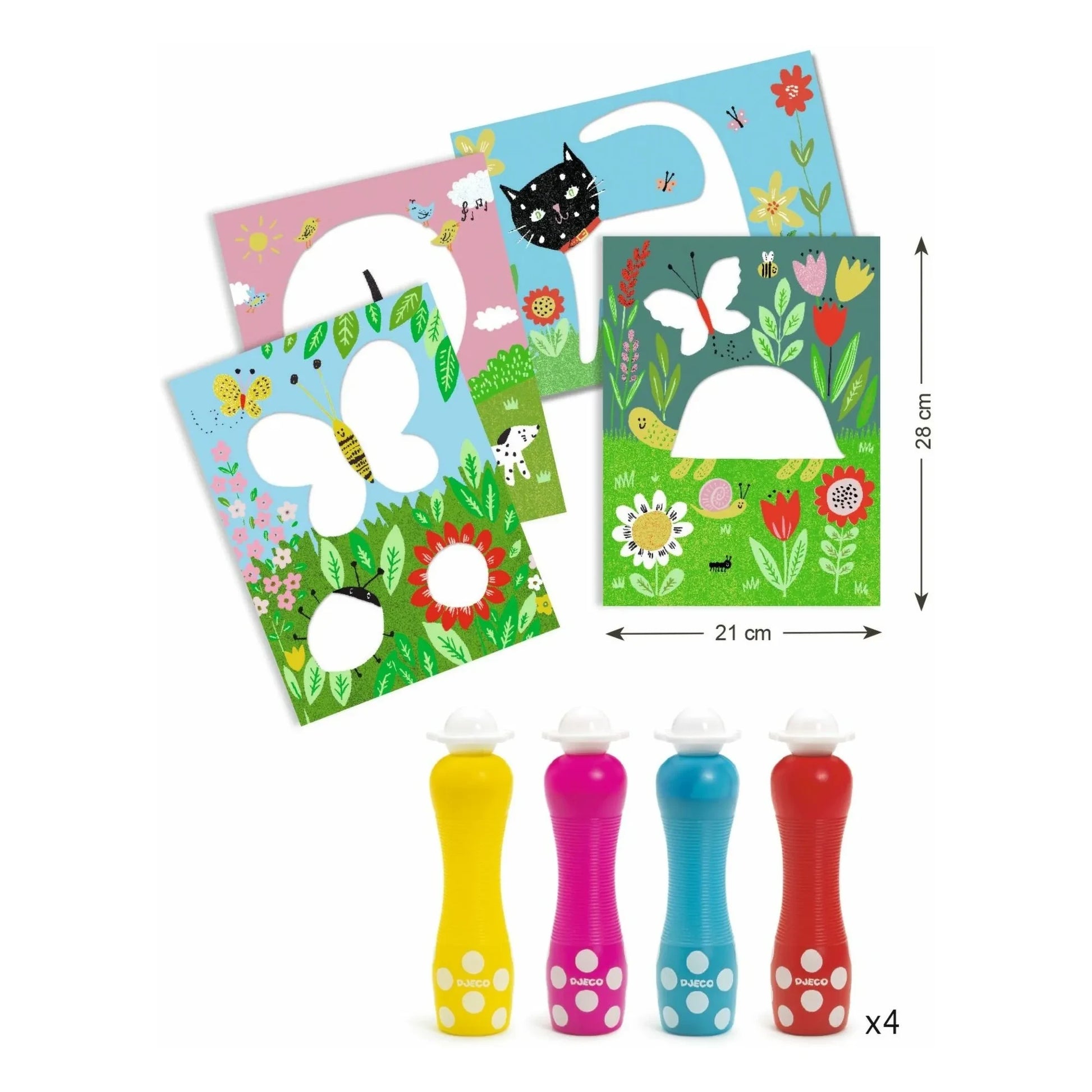 Djeco - A petits points paint set
