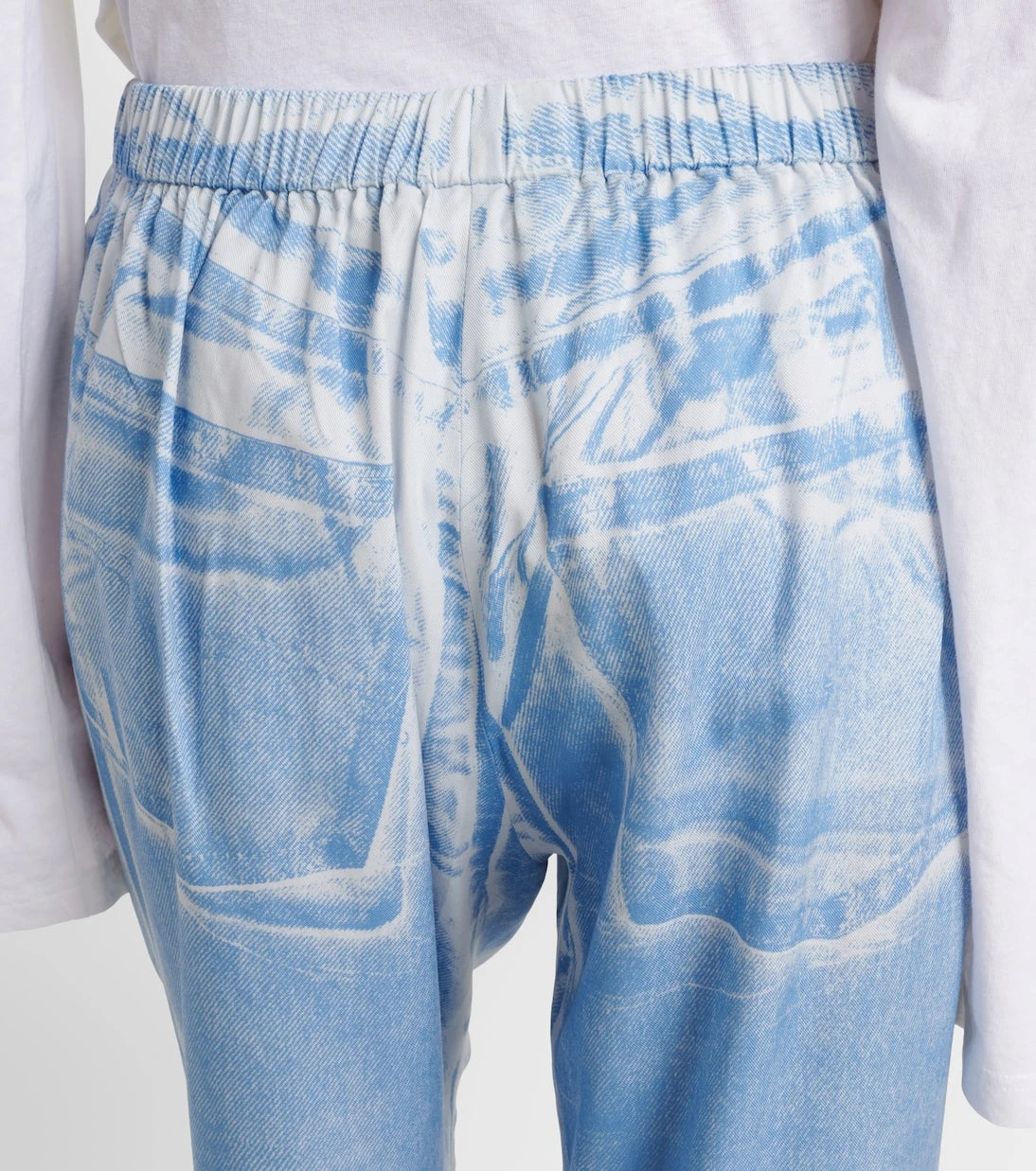 Acne Studios - Printed wide-leg pants