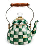 Emerald Check 2-Quart Tea Kettle