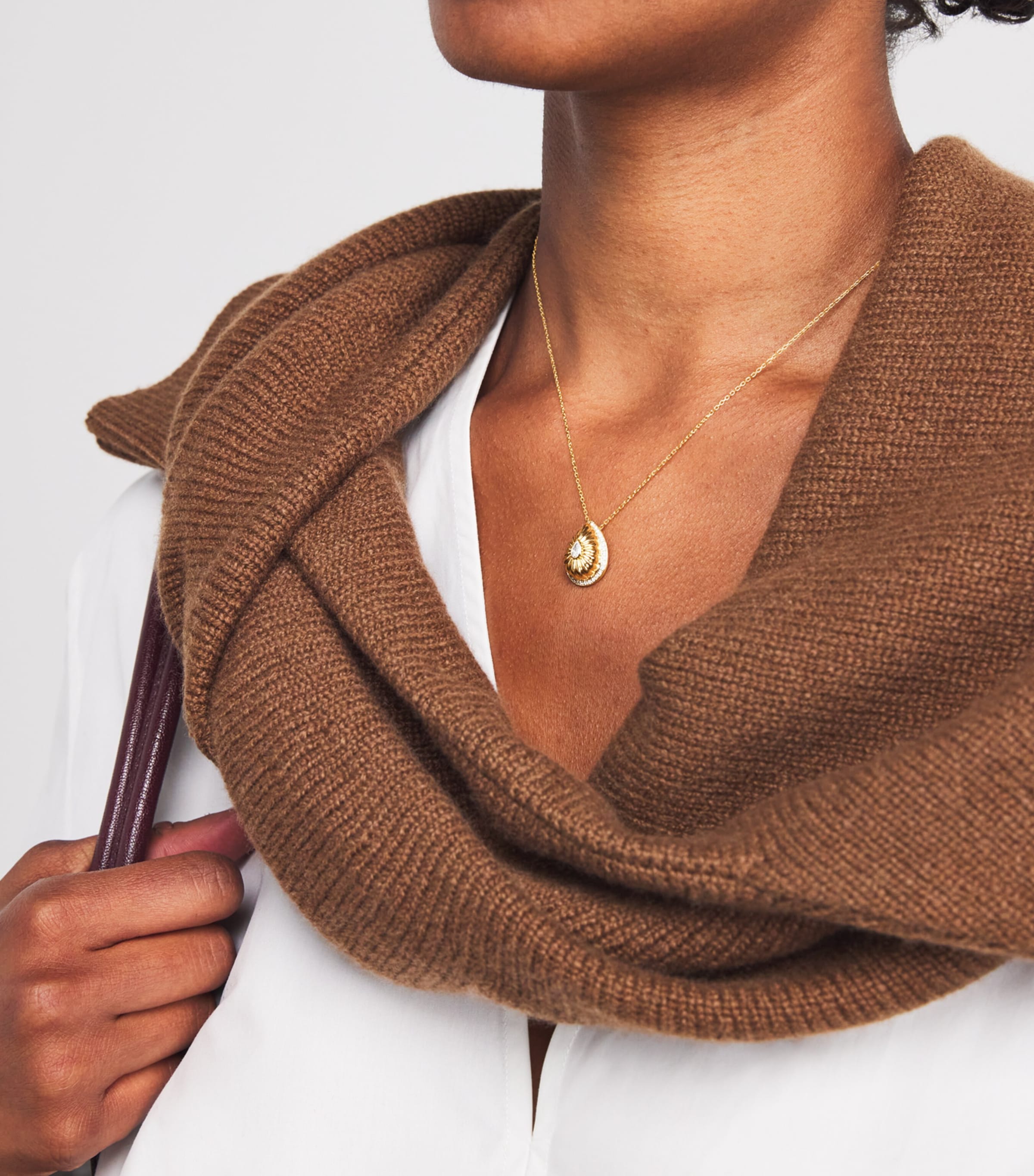 Yellow Gold and Diamond Bond Street Necklace