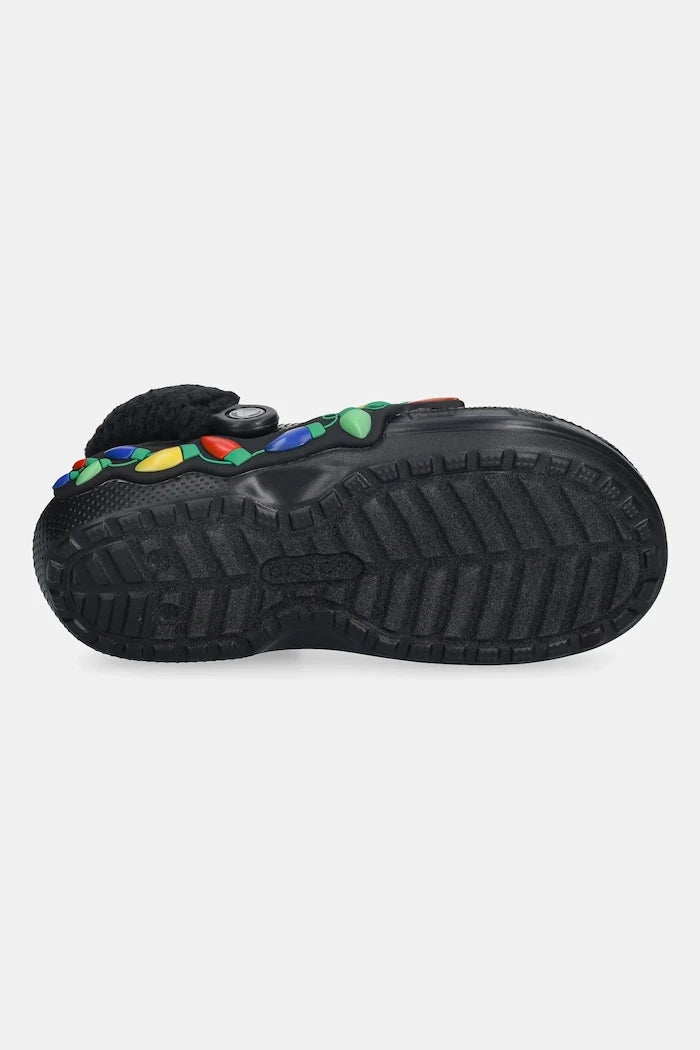 Crocs Classic Lined Holiday Lights Clog