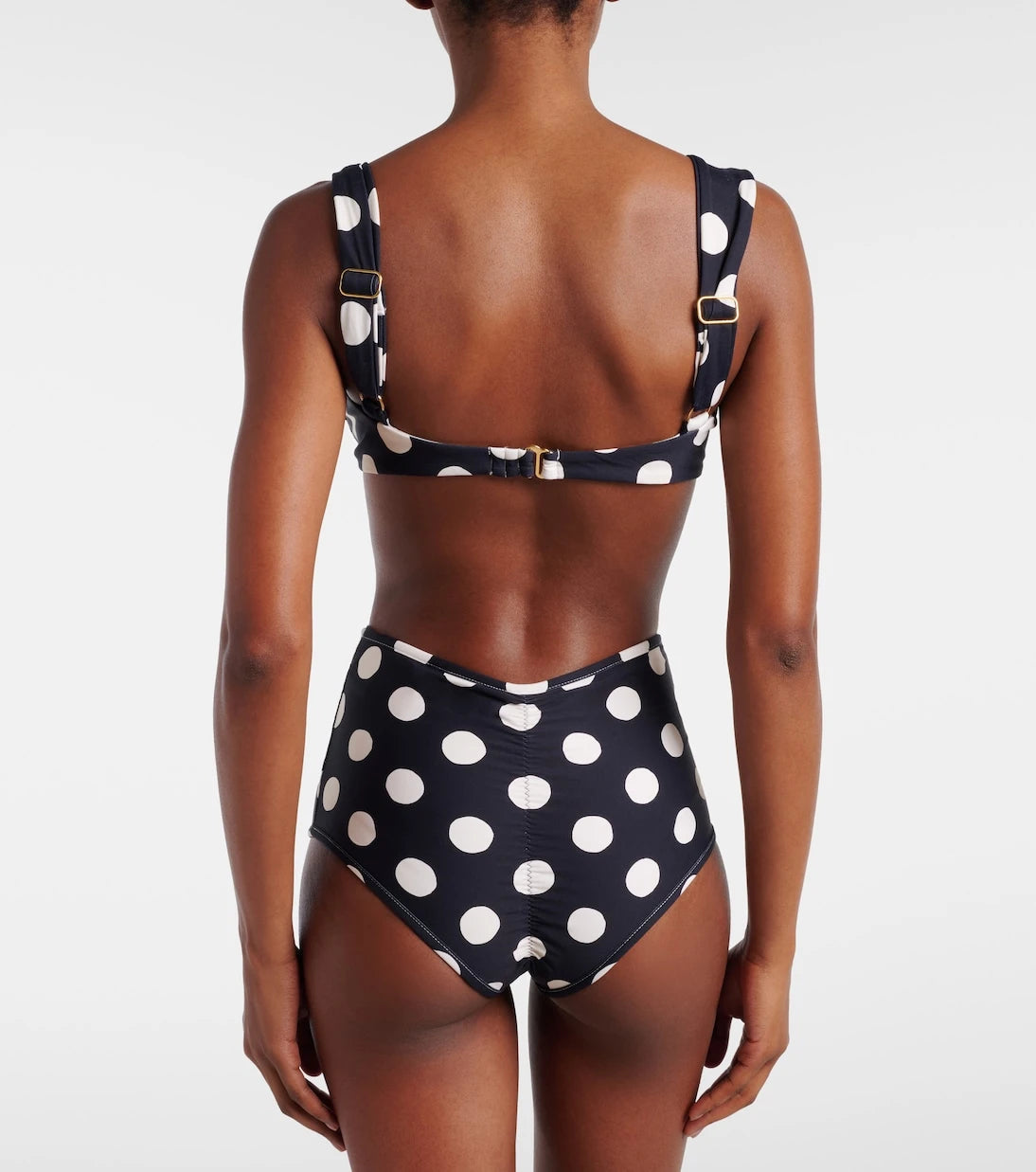 Montce - Polly polka-dot bikini bottoms