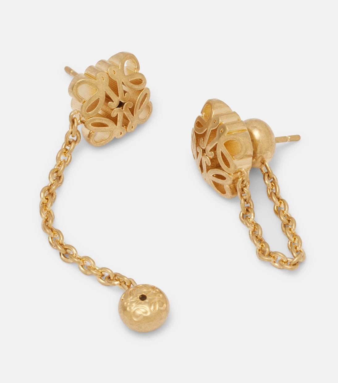 Loewe - Anagram Bombé earrings