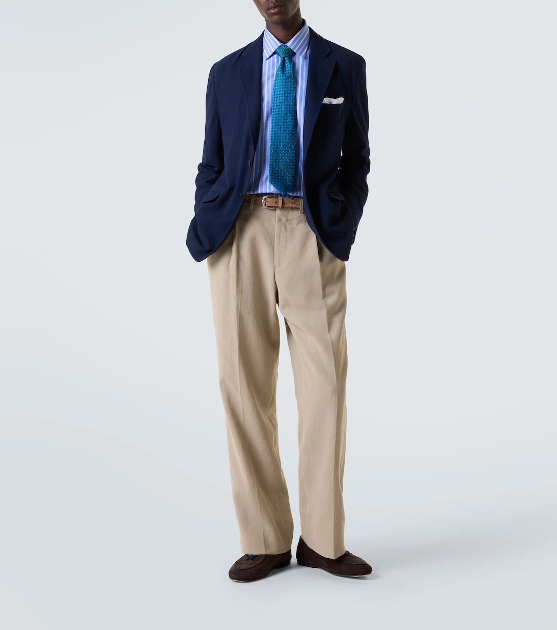 Charvet - Striped cotton poplin shirt