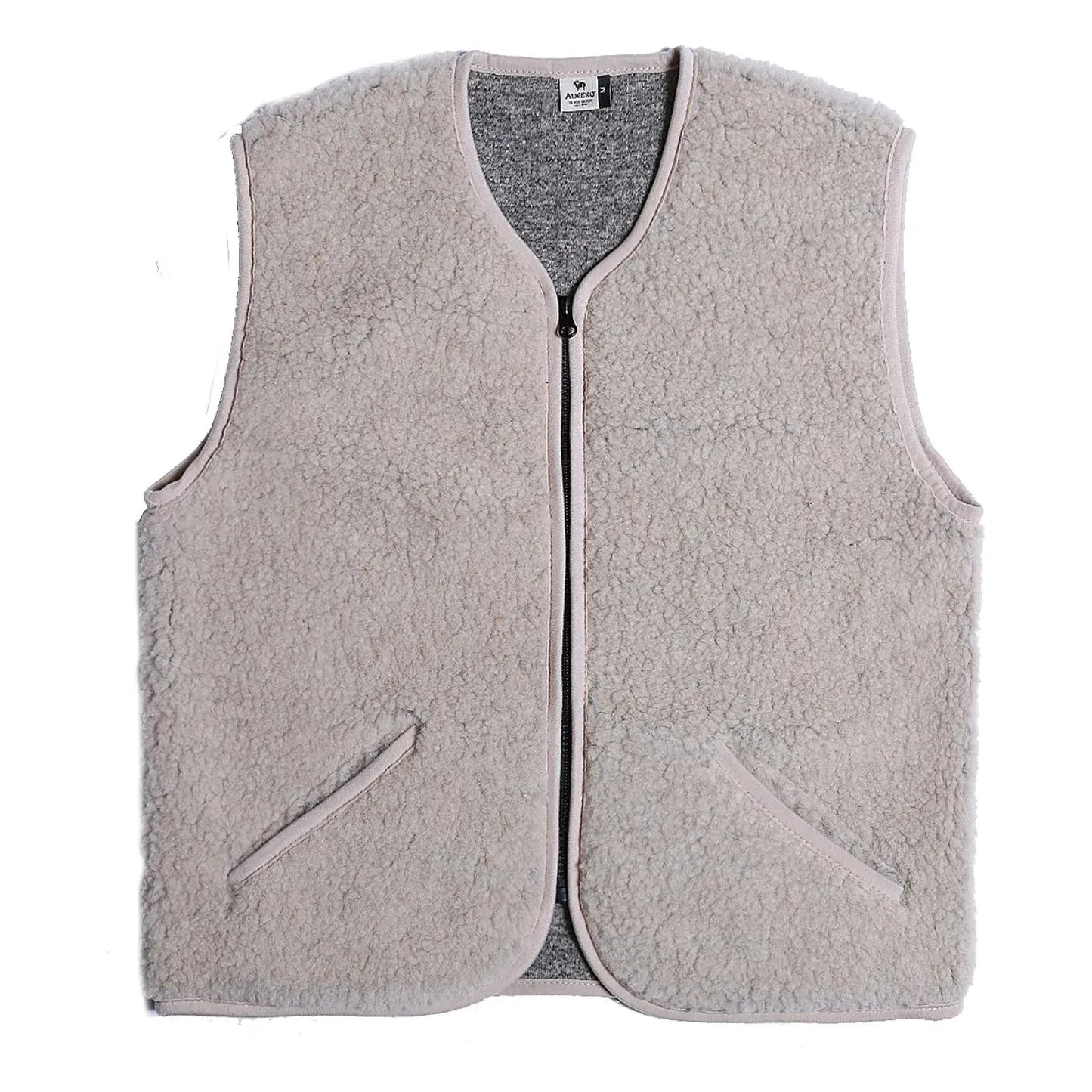 Alwero - Pos Light Sleeveless Vest | Light grey