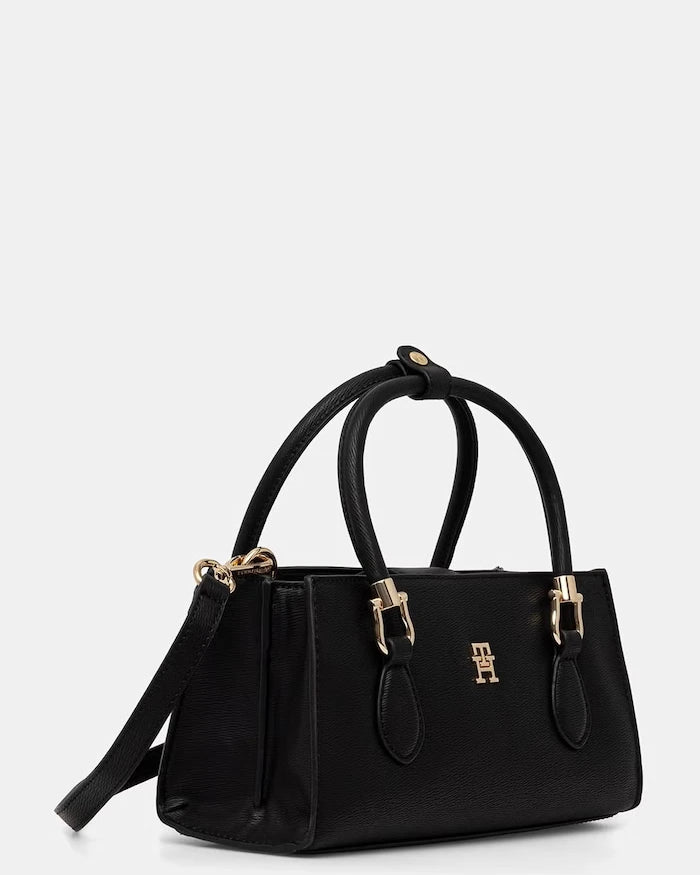 Tommy Hilfiger suni deri kadın crossbody çanta