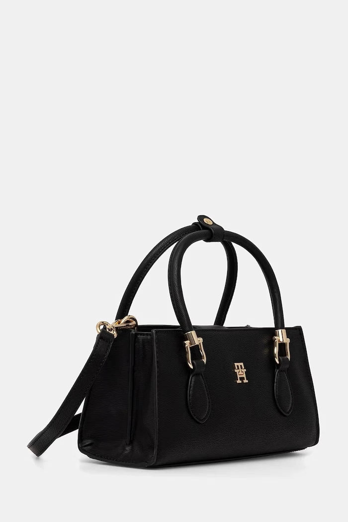 Tommy Hilfiger suni deri kadın crossbody çanta