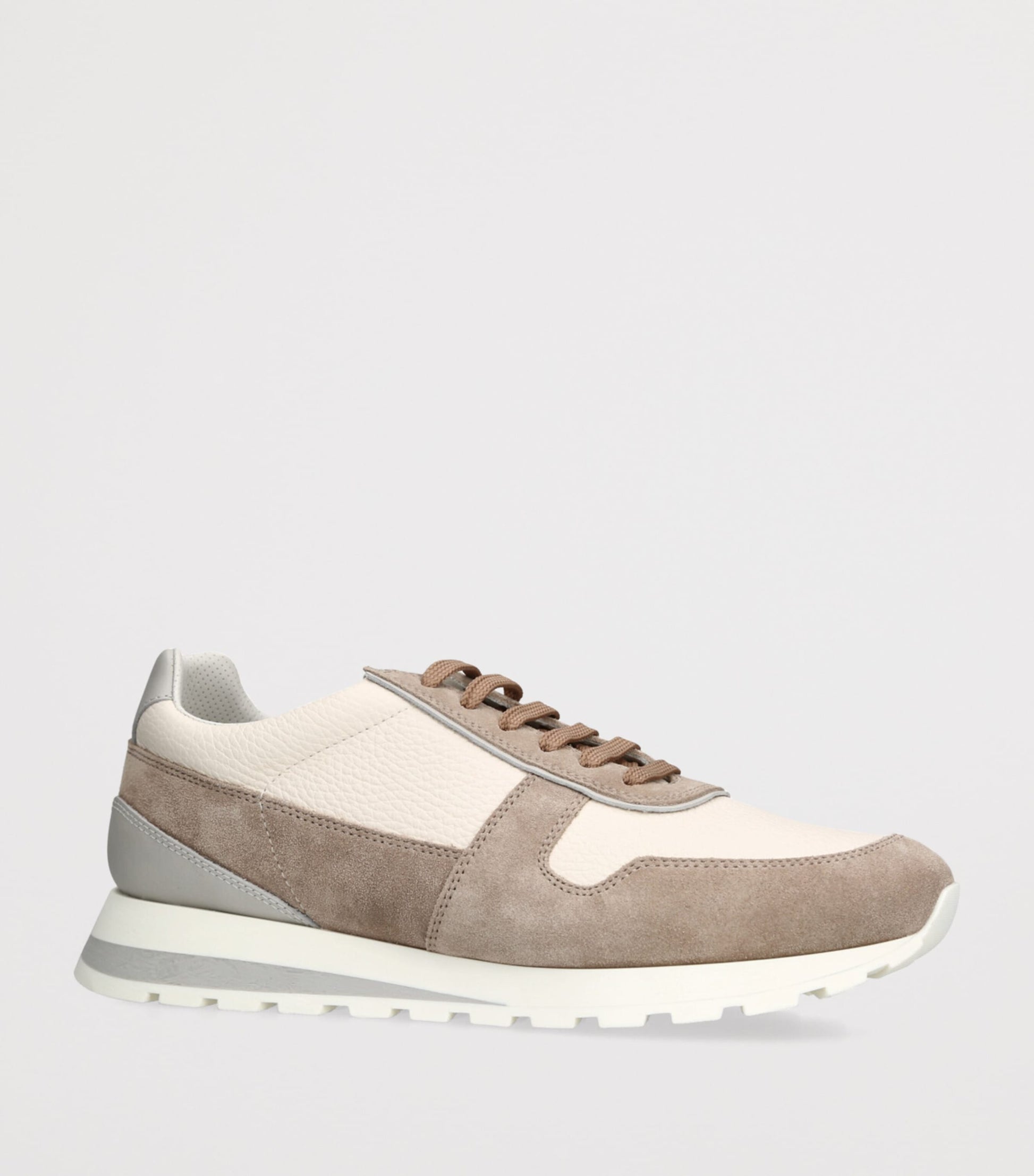Suede-Leather Olimpo Sneakers