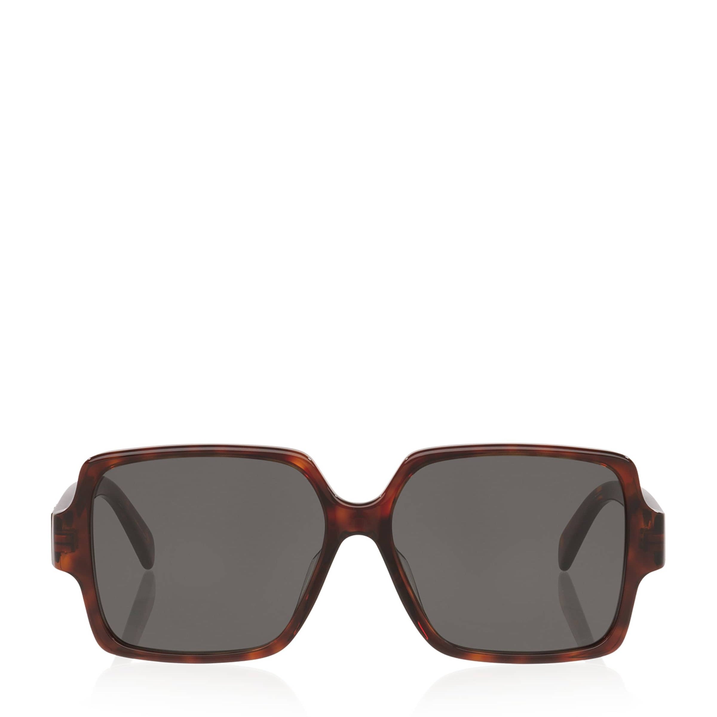 Celine Tortoiseshell Triomphe CL40316U Square Sunglasses
