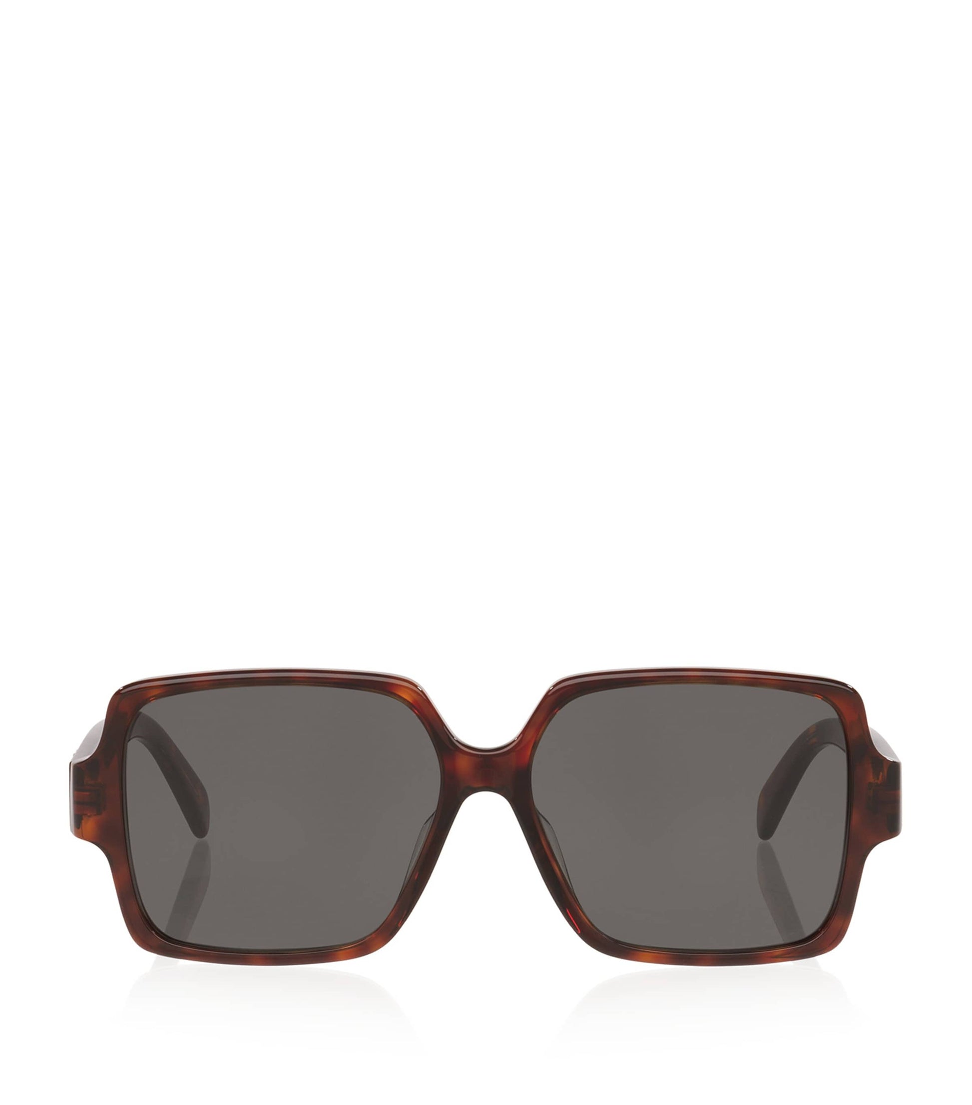 Celine Tortoiseshell Triomphe CL40316U Square Sunglasses