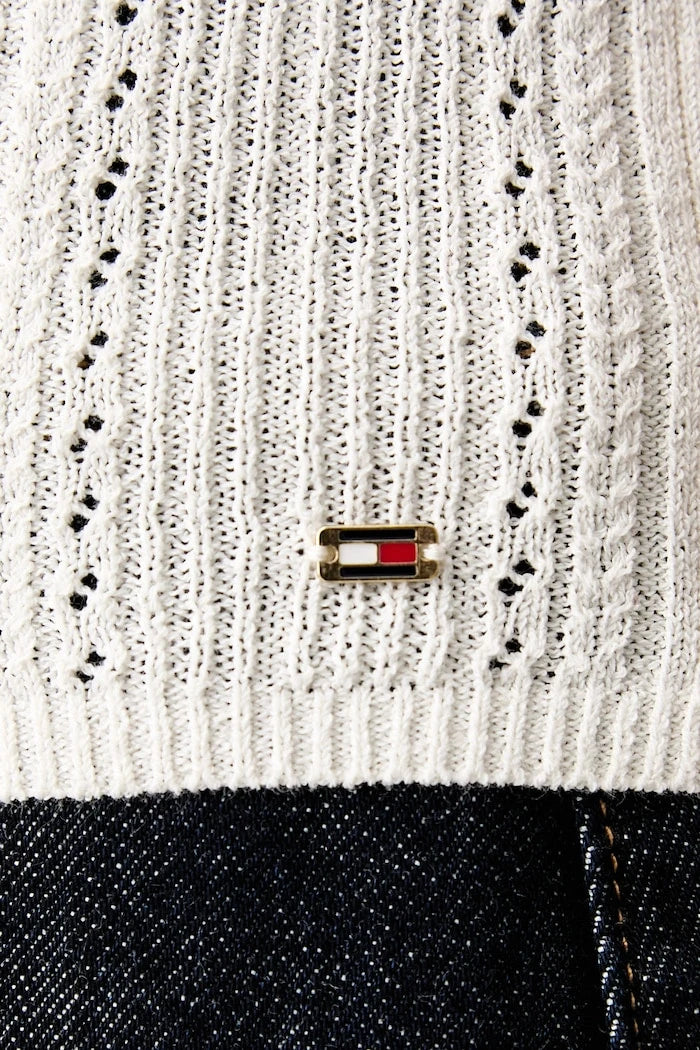 Tommy Hilfiger pamuklu kadın üst