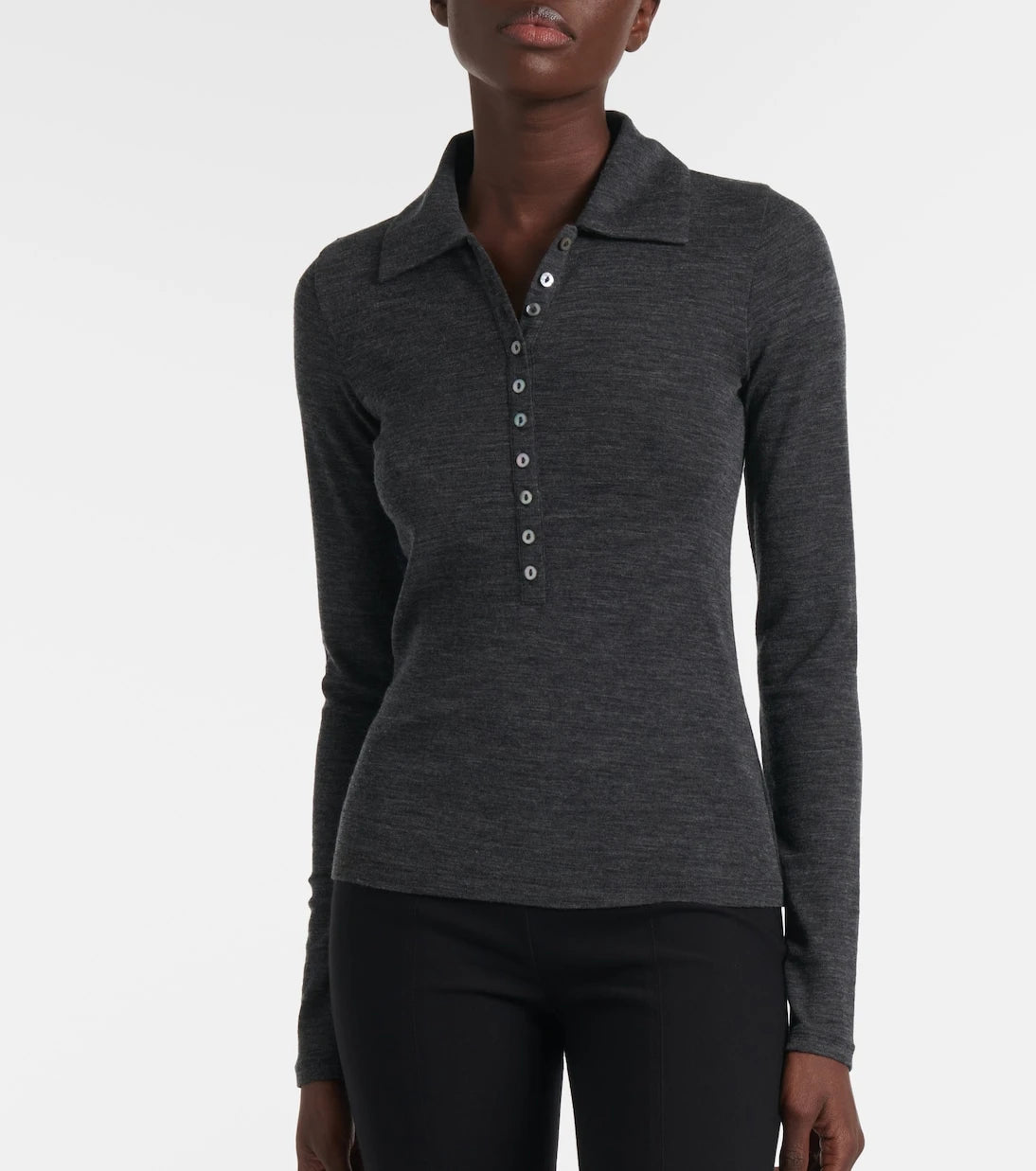 Vince - Sheer polo shirt