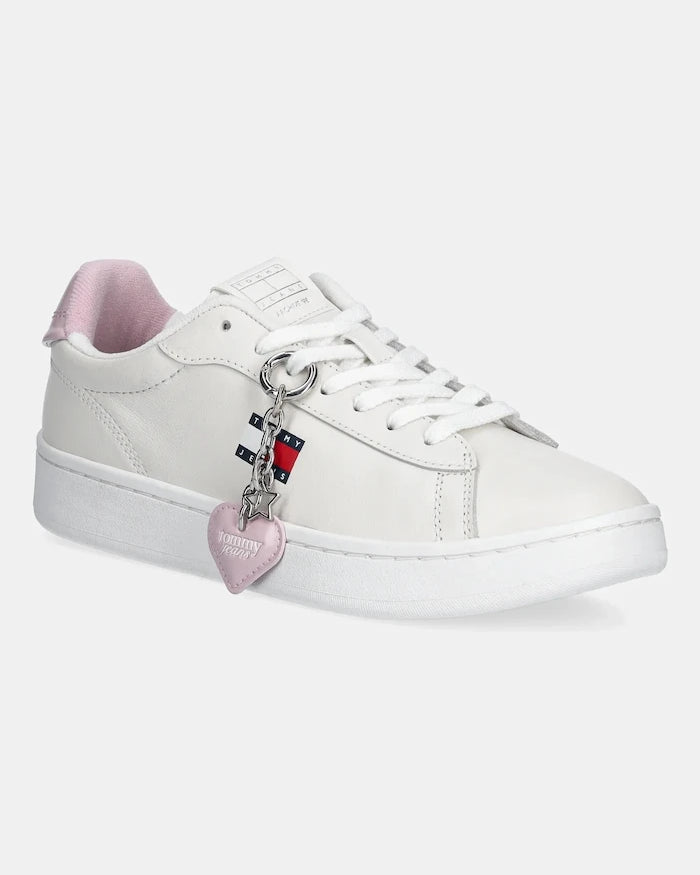 Tommy Jeans ARCHIVE 98 VALENTINES Deri Spor Ayakkabı