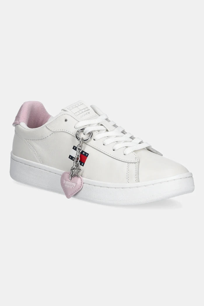 Tommy Jeans ARCHIVE 98 VALENTINES Deri Spor Ayakkabı