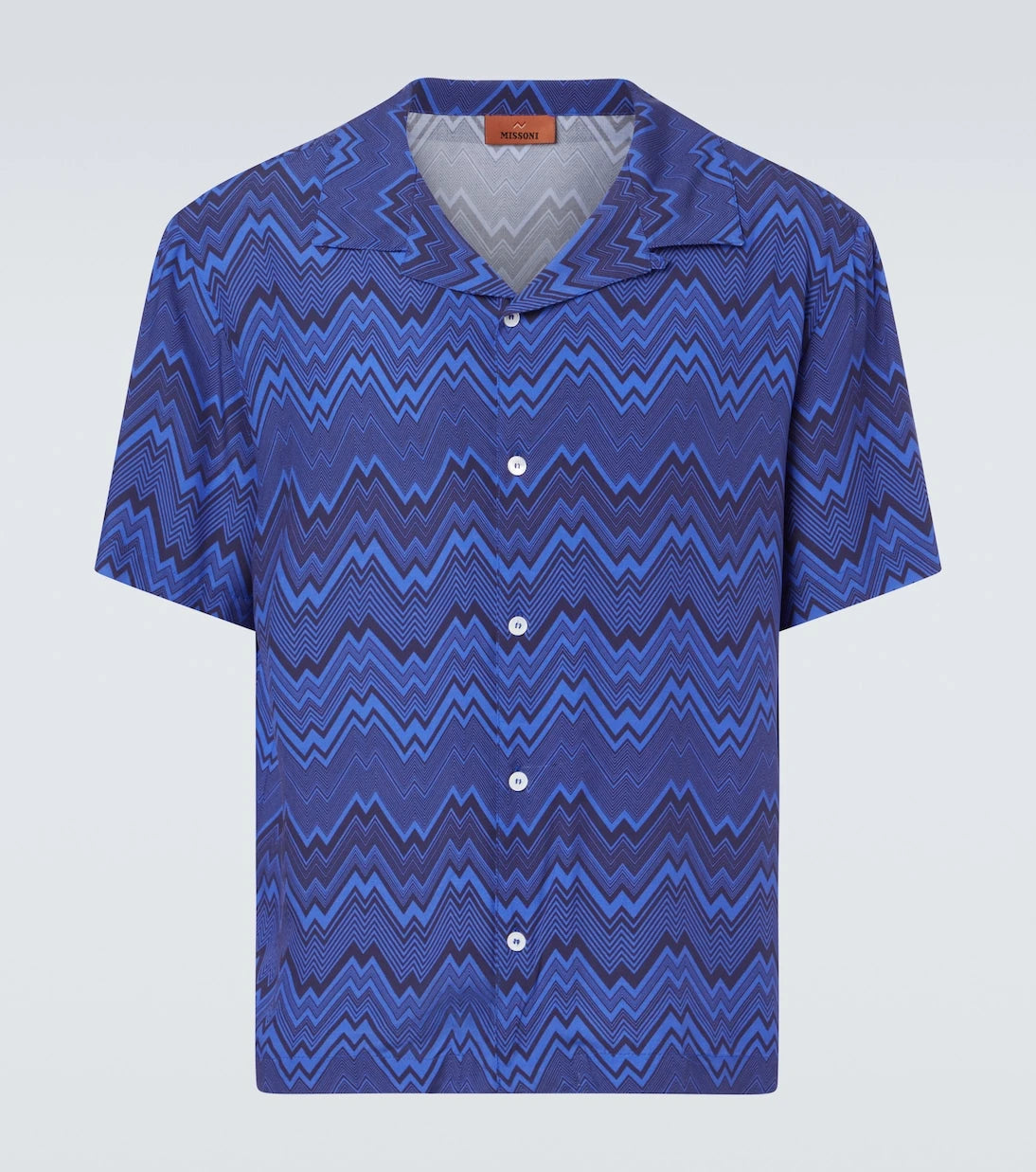 Missoni - Zigzag bowling shirt