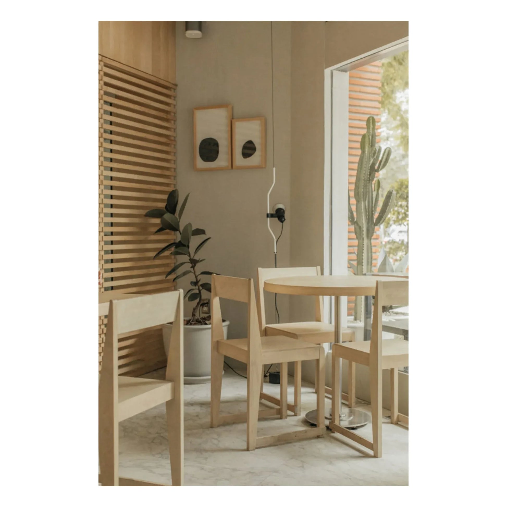 Frama - Wooden Chair | Bois clair